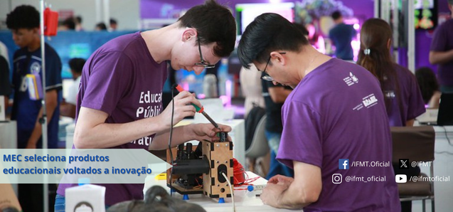 MEC seleciona produtos educacionais voltados à inovação
